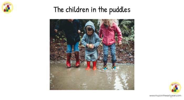sample  Simplero The children in the puddles