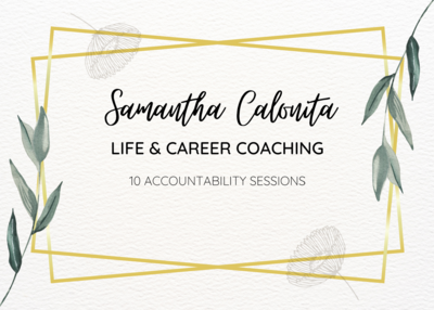 Accountability Coaching 10 Sessions
