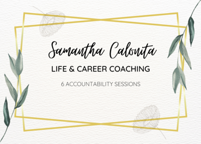 Accountability Coaching 6 Sessions