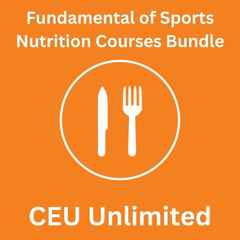 Fundamental of Sports Nutrition Courses Bundle