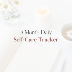 Self-Care Tracker Card