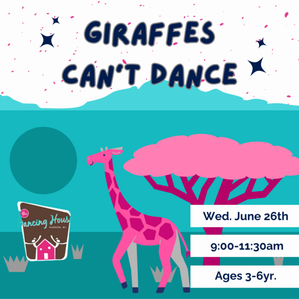 Giraffes Cant Dance Summer Camp 2024 June 26