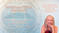 Conscious Client Attraction (Hero Banner)
