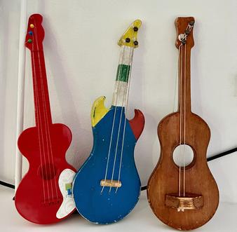 tre gitarrer