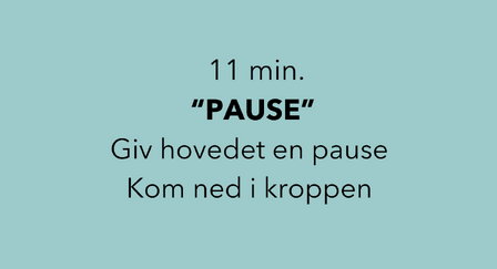 Afspænding PAUSE
