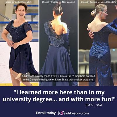 Ballgown member testimonial, learned more than at university, Elif C