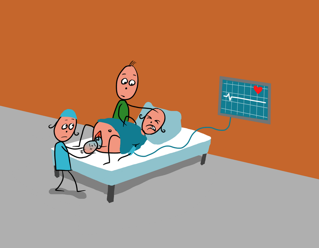 traumer fødsel med tøj