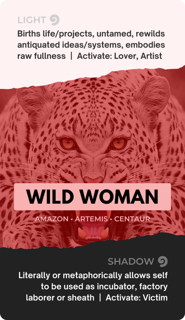Parts Integration Card - Wild Woman