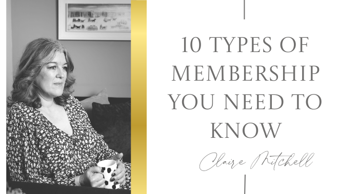 10 types of  membership you need to know