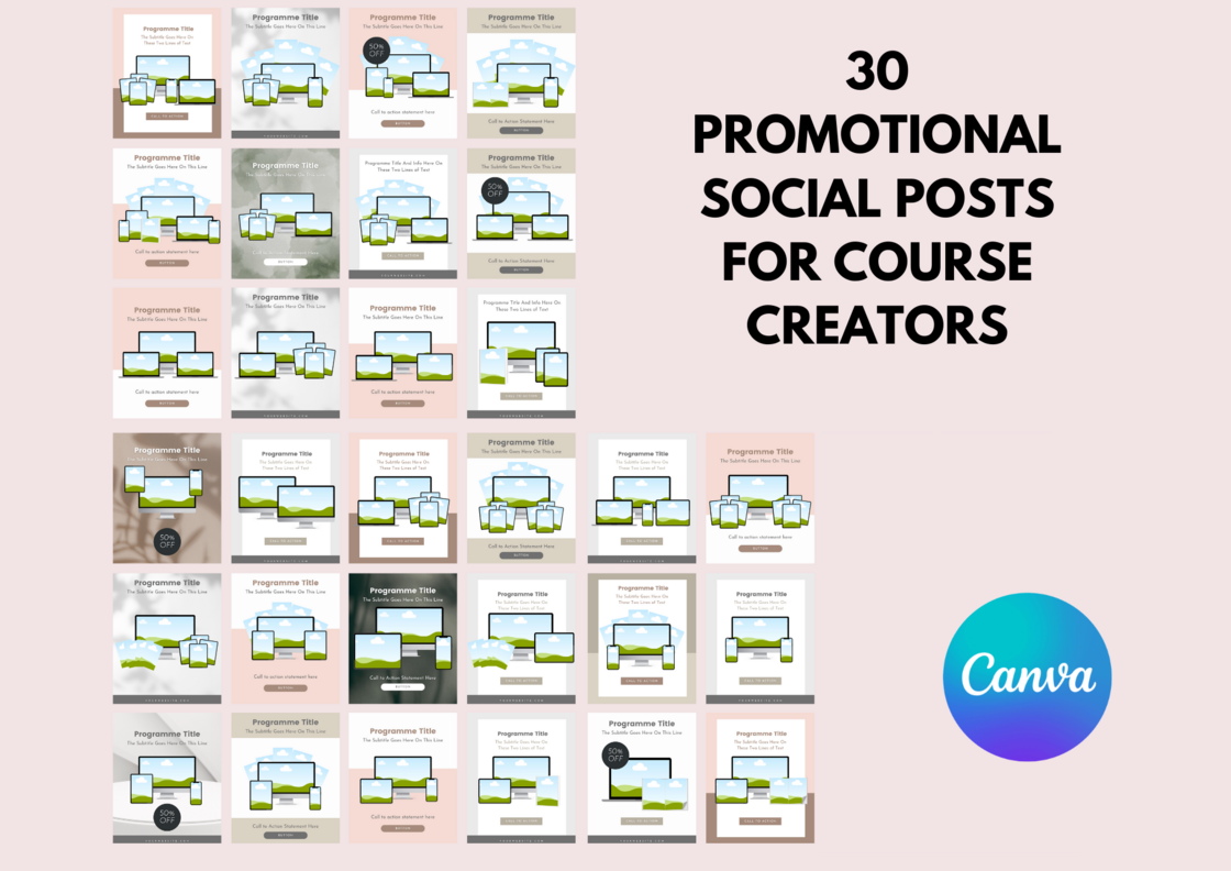 30 Promotional Social Posts For Course Creators (1)