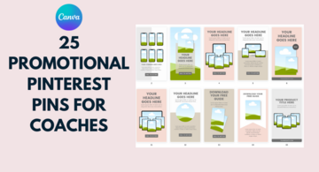 25 PROMOTIONAL PINTEREST PINS FOR COACHES
