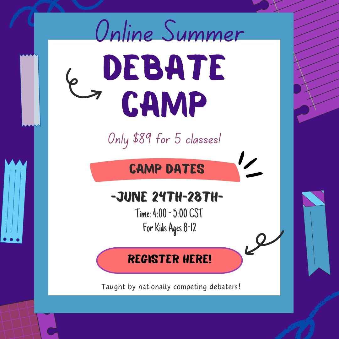 Debate Summer Camp - June 2024