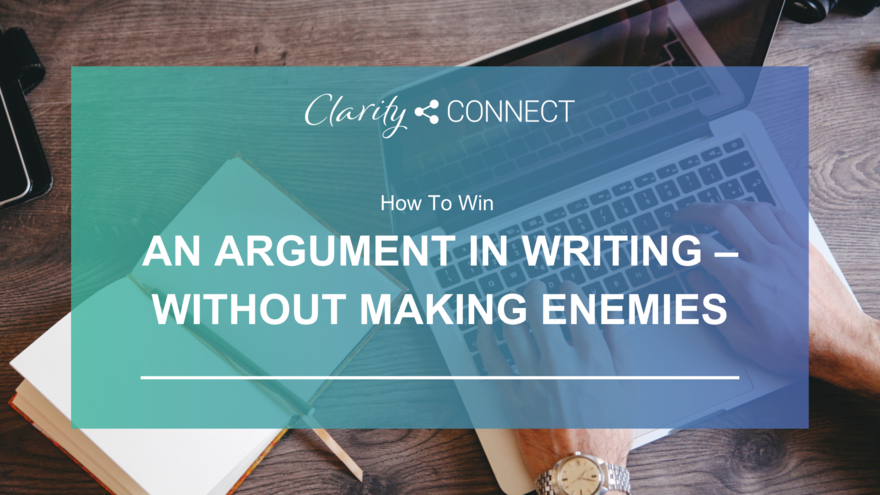 Argument in writing