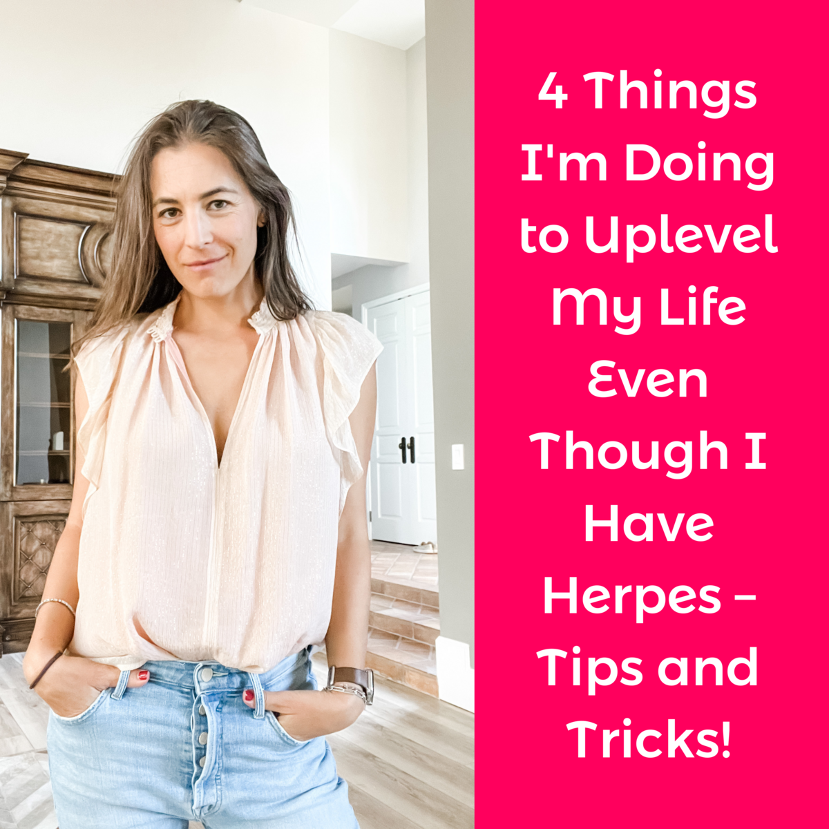 4 things i'm doing to uplevel my life Podcast cover Libsyn (Podcast Cover)