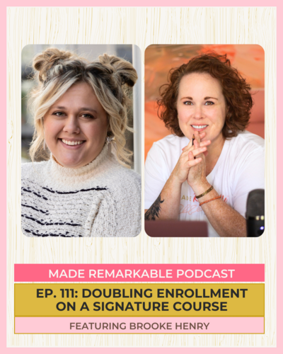 Ep. 111 Doubling Enrollment on a Signature Course