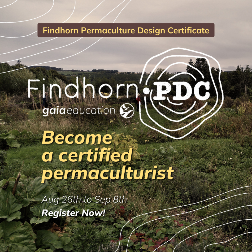 Findhorn PDC - Instagram post
