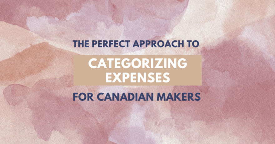 Blog Post Featured Image Categorizing Expenses