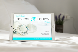 midyear review renew retreat ipad bedcover