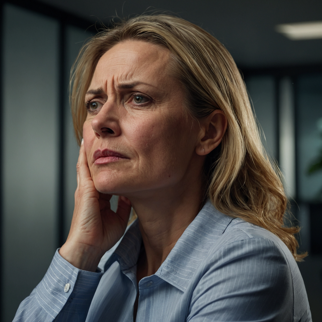 unhappy woman Helle RA