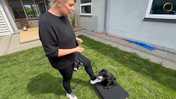 11. Maddie - Exercise  5 - No, in the learning phase, REMEMBER - the puppy's brain can't retain this exercise before it is 16 - 18 weeks, but the sooner you start the faster it gets it
