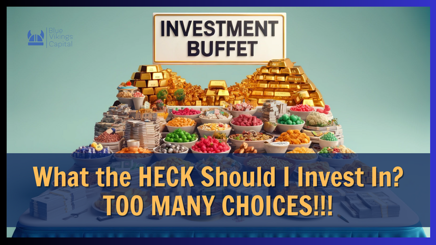 WHAT THE HECK SHOULD I INVEST IN? TOO MANY CHOICES!!!