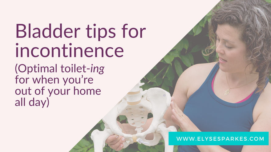 Blog Bladder tips for incontinence