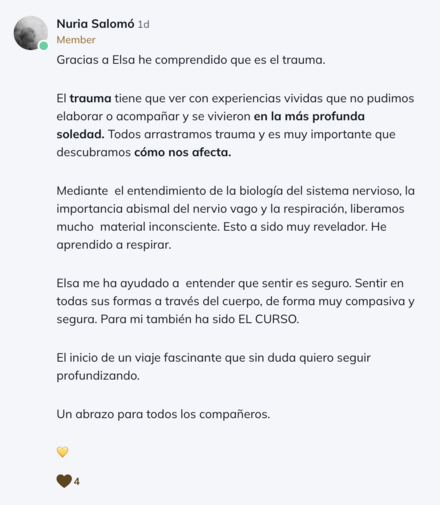 Testimonio Libérate