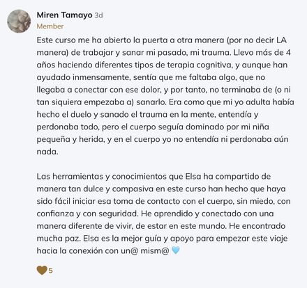 Testimonio Libérate