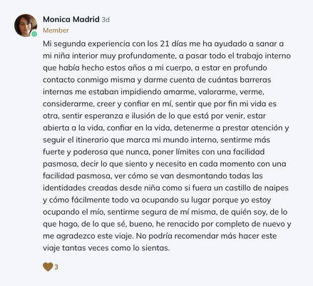 Testimonio Libérate