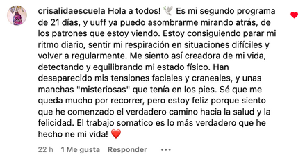 Testimonio Libérate