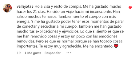 Testimonio Libérate
