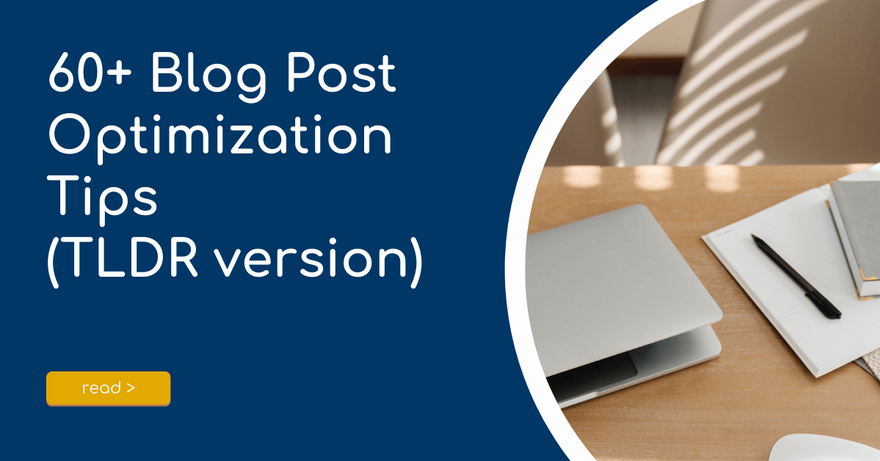 blog post optimization tips redux