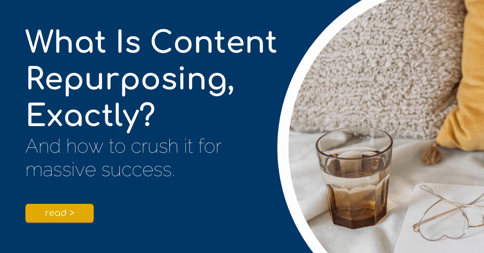 what is content repurposing