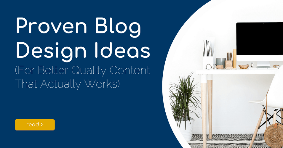 blog design ideas