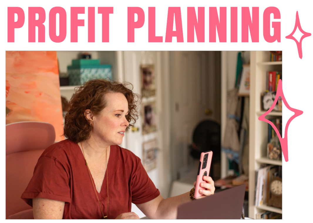 profit planning graphic build it