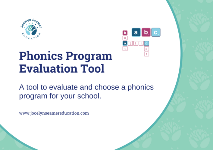 Phonics Program Evaluation