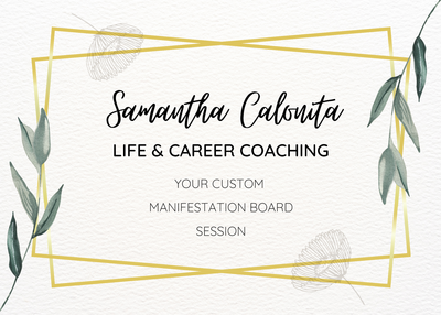 Custom Manifestation Board Session