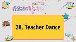 SB 28 Teacher Dance