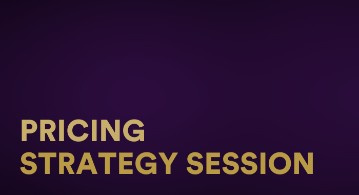 700 - Pricing Strategy