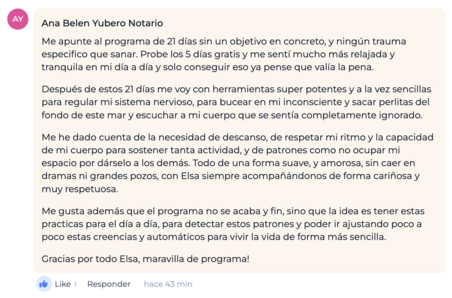 Testimonio