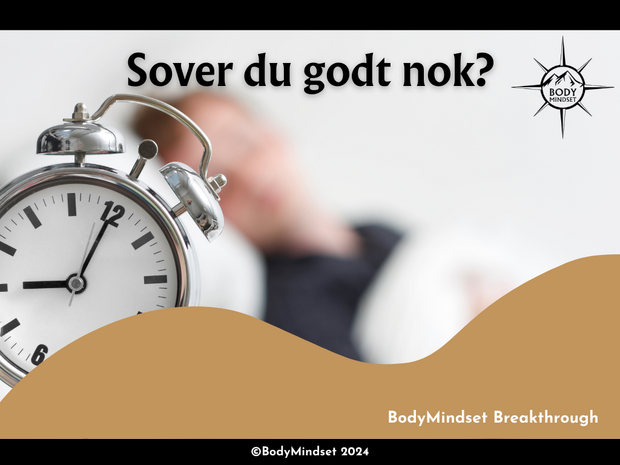 Vægttab & søvn forside