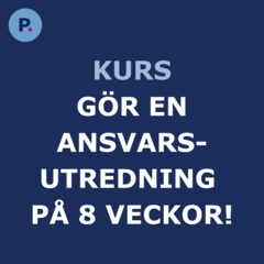 Kurs Gör en ansvarsutredning på 8 veckor