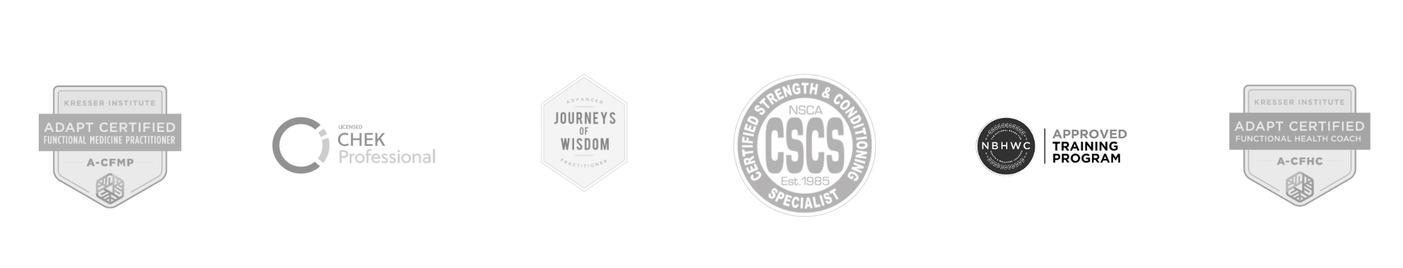 CERTIFICATION LOGOS