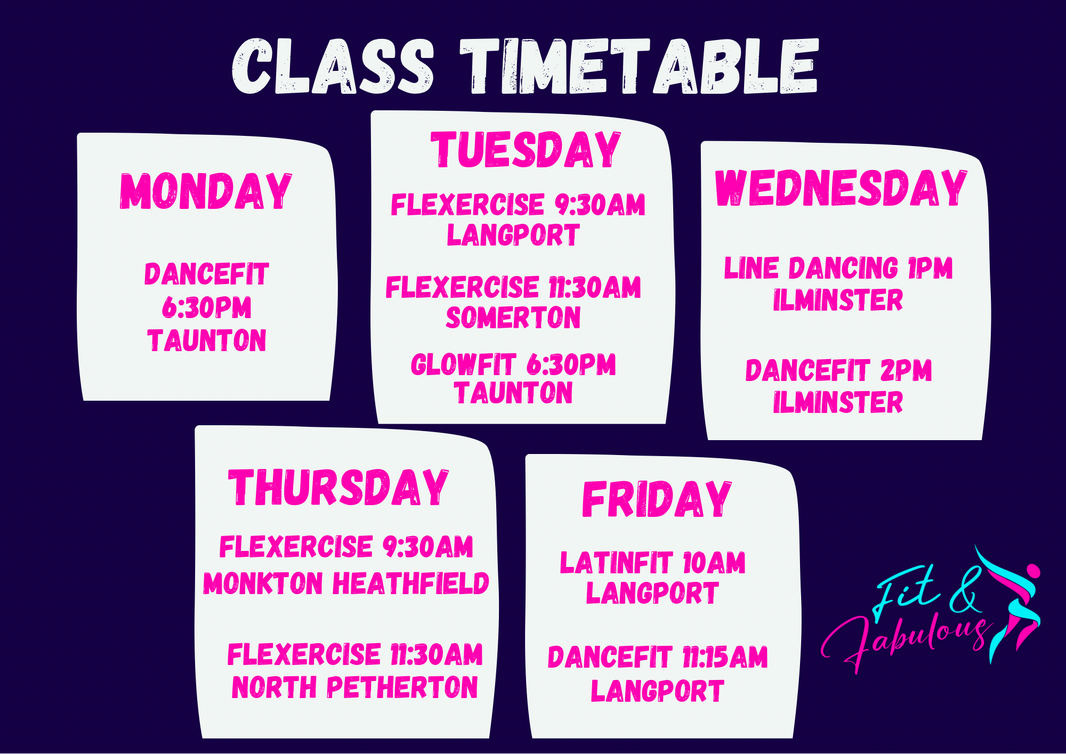 Pastel Rainbow Class Weekly Schedule