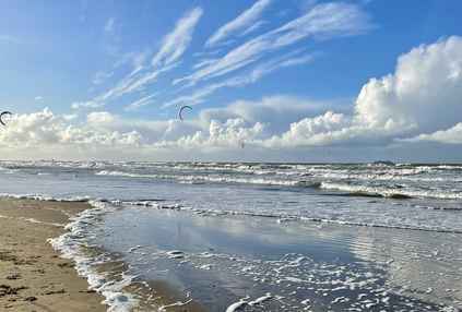 Clouds, beach, freedom