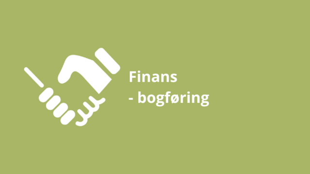 Finans - bogføring