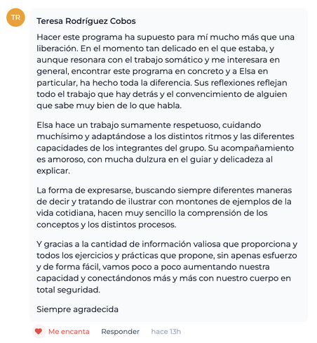 Testimonio