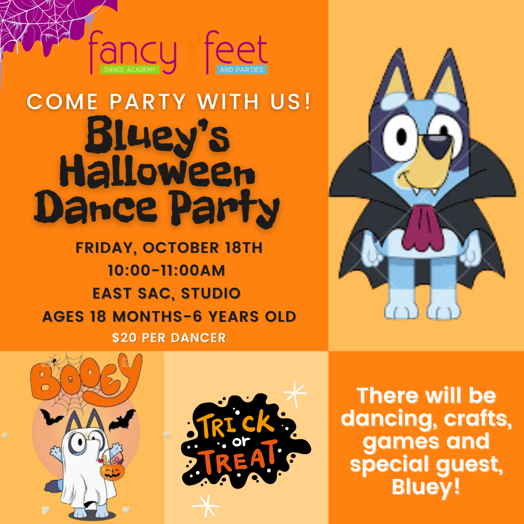 Bluey Halloween Dance party