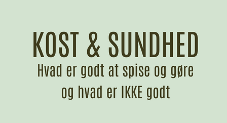 Kost og sundhed catalogue