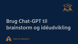 Brug Chat-GPT til  brainstorm og idéudvikling_Instruksprompt_FINAL